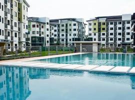 2 BR staycation beside Enchanted Kingdom, serviced apartment in Santa Rosa