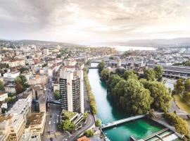 Zurich Marriott Hotel, hotel Unterstrass környékén Zürichben