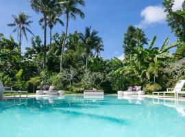 kawayan villa siargao, hotel blizu znamenitosti območje za deskanje na vodi Cloud 9, General Luna