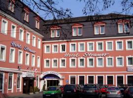 City Partner Hotel Strauss: Würzburg'da bir otel