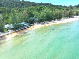 Sandy Beach Bungalows, hotel bintang 4 di Koh Rong Sanloem