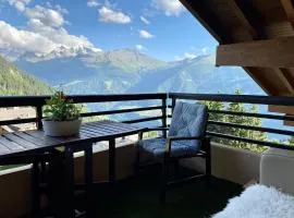 Highest terrace Verbier center. Top comfort & view