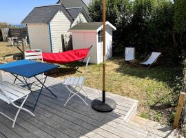 LA CABINE VUE MER, casa de temporada em Luc-sur-Mer