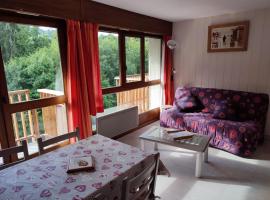 Coquet Studio de 4 personnes aux Carroz - Balcon et Wifi, hotel en Les Carroz d'Arâches