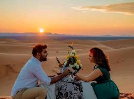sahara luxury desert camp, glamping en Erfoud