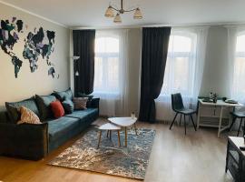 1-bedroom loft in Siena Tirgus, hotel i nærheden af Janavarti railway station, Riga