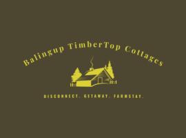 Balingup TimberTop Cottages, fjölskylduhótel í Balingup