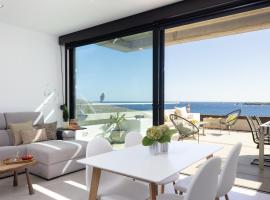 Home2Book Design & Breathtaking Sea Views El Porís、ポリス・デ・アボナのアパートメント