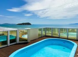 Infinito - Cobertura Frente Mar com Piscina
