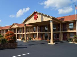 Red Roof Inn Cookeville - Tennessee Tech、クックビルのモーテル