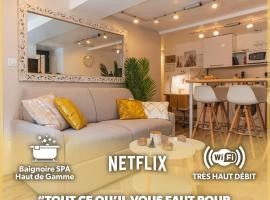Le Bohème - Spa/Netflix/Wifi Fibre - Séjour Lozère, appartement à Mende