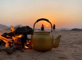 The calm nature of Wadi Rum