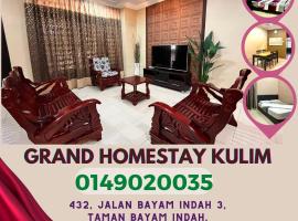 Grand Homestay Kulim 4-Bedroom, hotel en Lunas