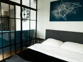 Stylowy Loft Apartament z Tarasem i Garażem