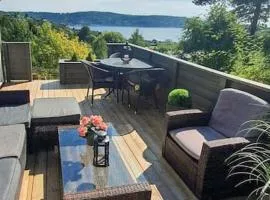 Neu 55min von Oslo Ferienhaus mit Aussicht Sauna Wassersport