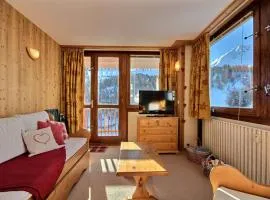 Grand appartement pour 6 au pied des pistes, lumineux avec balcon - FR-1-455-165
