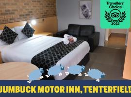 Jumbuck Motor Inn, hotel med parkering i Tenterfield