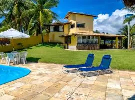 Casa à Beira Mar, piscina e 4 suítes na praia de Ipioca-Maceió-AL - Vila Ipioca