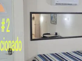 Departamento Privado7, 2 camas matri, parking, cocina equipada, wifi 65 mb, 2 Climas,Centrico,Tv smart