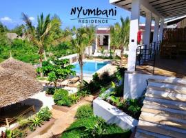 Nyumbani Residence Apartments, hotel in Jambiani
