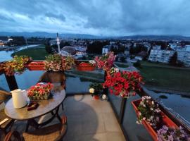 شقة نهر اليجا, hotel az A Boszna folyó forrása környékén Szarajevóban