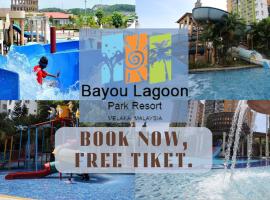 TOP 1 family trip relax resort in melaka pecuma water park tiket, resort u gradu 'Melaka'