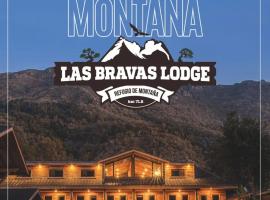 Las Bravas Lodge, chalet de montaña en Las Trancas