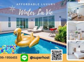 Winter Home Villa Huahin, hytte i Cha Am