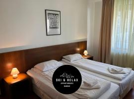 Ski & Relax Apartments in Bellevue Residence, hotell i Bansko