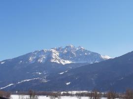 Mountainview Apartment Scheurer, holiday rental in Jenig