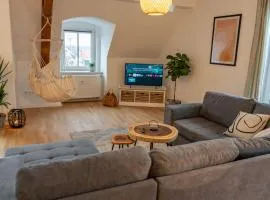Ferienwohnung "Zugspitze" - 95qm Maisonette in Mering Zentrum