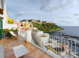 TORRETTA CORRICELLA- Punta Pizzaco, hotel v destinaci Procida