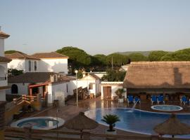 Hostal Los Pinos, hotel na pláži v destinácii Zahora