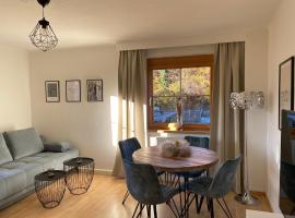 Gemütliche Wohnung mit Gartenblick