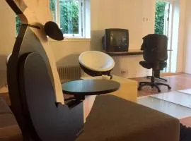 Big appartment in sunny privat garden