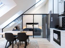 Stilvolle Dachgeschosswohnungen mit Balkon in Innenstadt N&auml;he