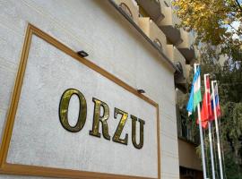 ORZU HOTEL, hotel cerca de Stantsiya Buvayda, Namangan