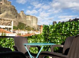Andromachis Moneto Residence Under Meteora, spa hotel in Kalabaka