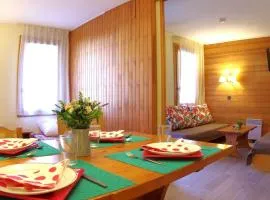 Studio divisible pour 4 pers avec terrasse, casier à skis à Valmorel - FR-1-291-757