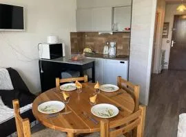 Maxi studio lumineux 6 pers, accès direct aux pistes, sud/ouest, proche commerces et sports - FR-1-262-138