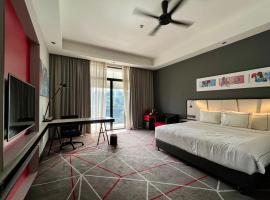 The RED, sted med privat overnatting i Kuala Lumpur