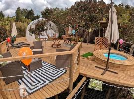 BubbleSky Glamping 40 min from Medellin, hotel en El Retiro