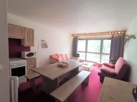 Studio cabine 4 pers. La Mongie, centre station, près des pistes - FR-1-404-333