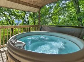 Peaceful Bryson City Cabin - Fire Pit and Hot Tub!