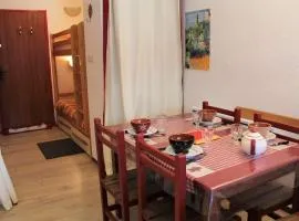 Studio cabine & coin montagne avec balcon, 4 couchages, à 100m des pistes - Vars - FR-1-330B-122