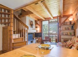 Charmant T2 mezzanine 5 pers, balcon sud, proche centre et pistes, parking privé - Le Monêtier les Bains - FR-1-330F-158, hotel in Le Monêtier-les-Bains