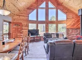 Idyllic Frazier Park Cabin Views, Pool Table