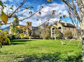 6 bedrooms house with enclosed garden and wifi at Albella, casa vacacional en Albella