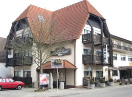 Hotel Waldparkstube, hotel económico em Bad Schonborn