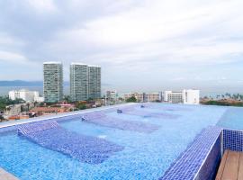 ¡Hermoso Condo con espectacular vista a la bahia!!, hotel i nærheden af Krydstogtmole, Puerto Vallarta